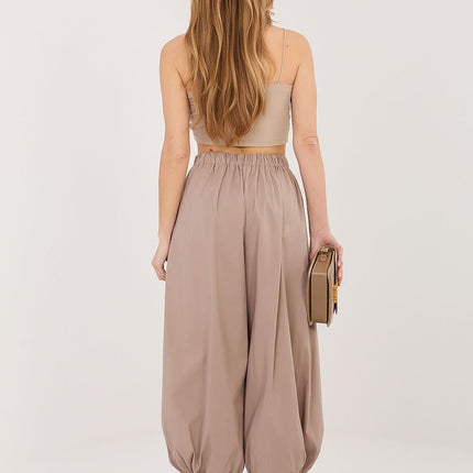 Rue Paris Women's Professional Trousers with Tailored Fit and Stretch