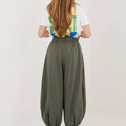 Rue Paris Women's Professional Trousers with Tailored Fit and Stretch