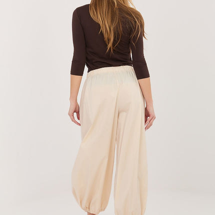 Rue Paris Women's Professional Trousers with Tailored Fit and Stretch