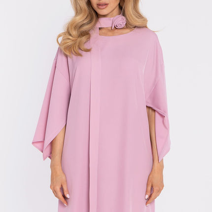 Moe Elegant Cocktail Dress with Flattering Fit & Sleeveless Design