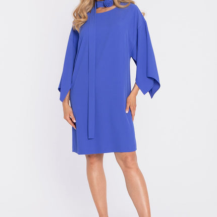 Moe Elegant Cocktail Dress with Flattering Fit & Sleeveless Design