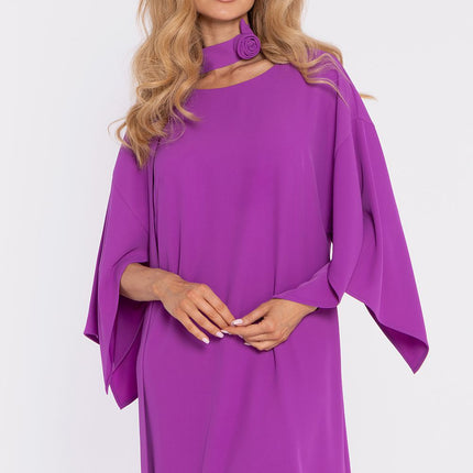 Moe Elegant Cocktail Dress with Flattering Fit & Sleeveless Design