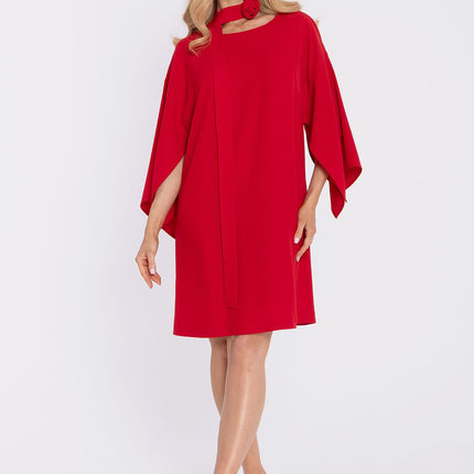 Moe Elegant Cocktail Dress with Flattering Fit & Sleeveless Design