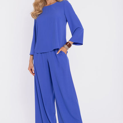 Moe Women's Professional Trousers with Stretch Fabric and Pockets