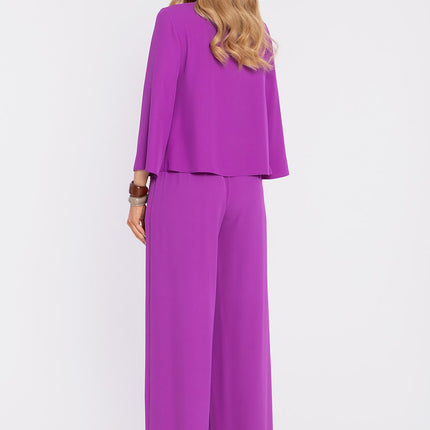 Moe Women's Professional Trousers with Stretch Fabric and Pockets