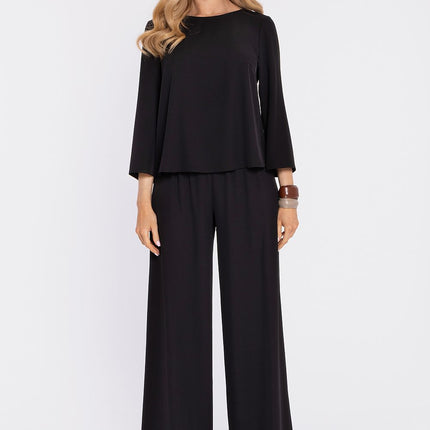 Moe Women's Professional Trousers with Stretch Fabric and Pockets