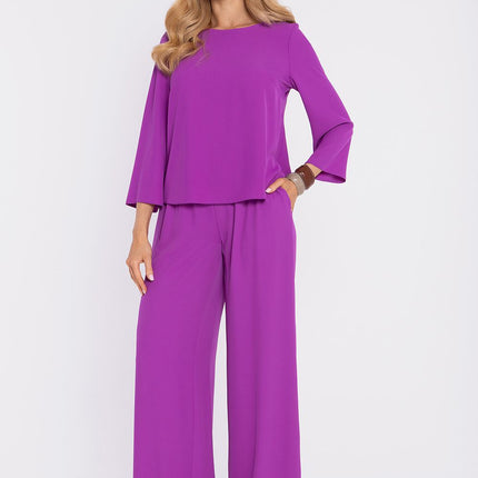 Moe Professional Blouse - Elegant Design, Breathable Fabric