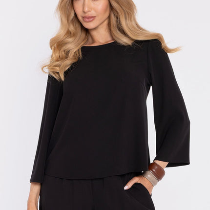 Moe Professional Blouse - Elegant Design, Breathable Fabric