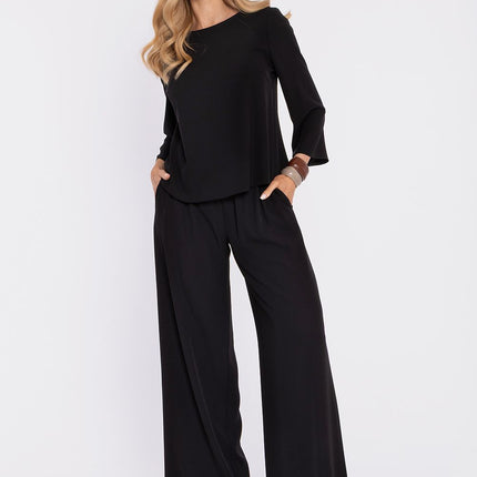 Moe Professional Blouse - Elegant Design, Breathable Fabric