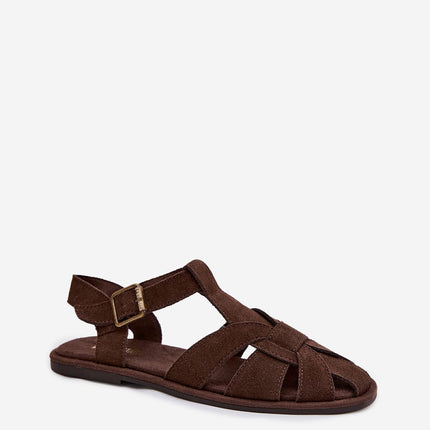 Step in Style Comfortable Leather Sandals with Arch Support and Durabi