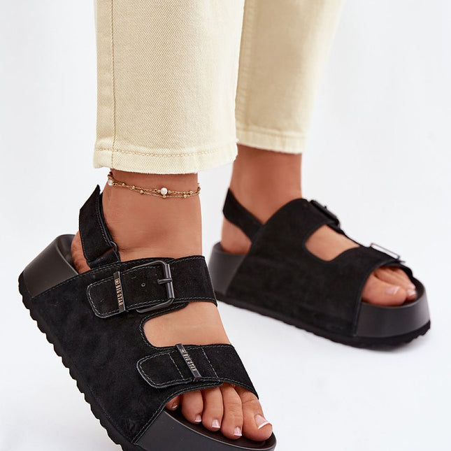Step in Style Professional Comfort Sandals with Cushioned Footbed