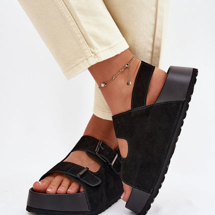 Step in Style Professional Comfort Sandals with Cushioned Footbed