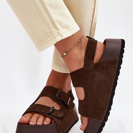 Step in Style Professional Comfort Sandals with Cushioned Footbed