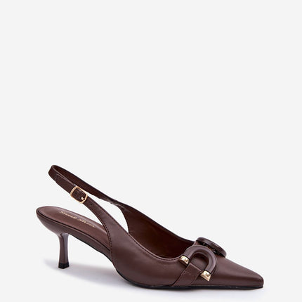 Step in Style Women's Heel Sandals - Comfortable, Elegant Design