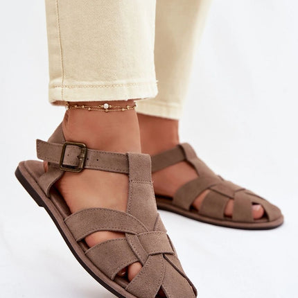 Step in Style Comfortable Leather Sandals with Arch Support and Durabi