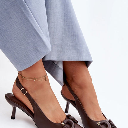 Step in Style Women's Heel Sandals - Comfortable, Elegant Design