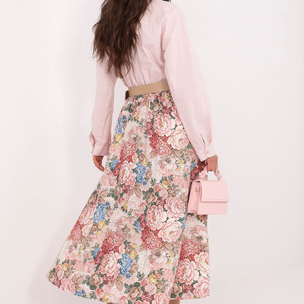 Italy Moda Women's Professional A-Line Skirt with Pockets and Stretch