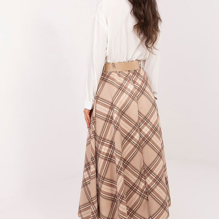 Italy Moda Elegant Long Skirt with Comfortable Stretch Fabric