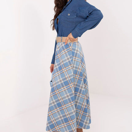 Italy Moda Elegant Long Skirt with Comfortable Stretch Fabric