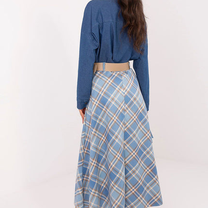 Italy Moda Elegant Long Skirt with Comfortable Stretch Fabric