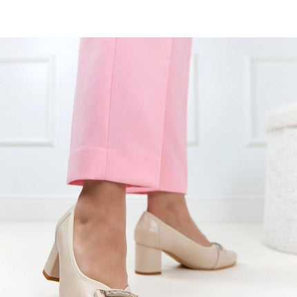 Solea Professional Block Heel Pumps with Comfort Insole and Durable De