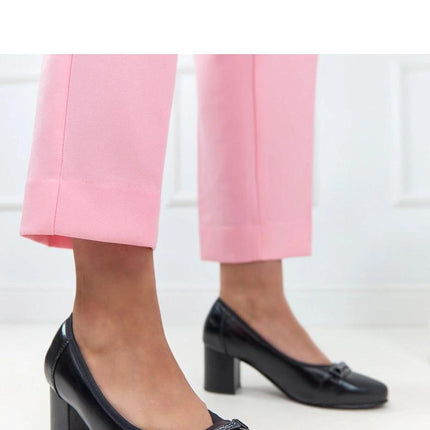 Solea Professional Block Heel Pumps with Comfort Insole and Durable De