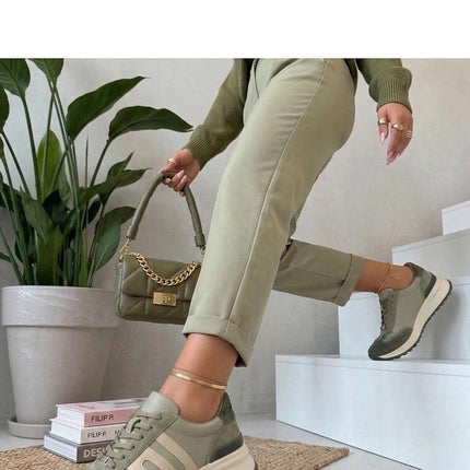 Solea Professional Platform Sneakers with Cushioned Insole & Slip-Resi