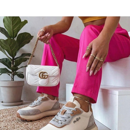 Solea Platform Sneakers - Stylish Comfort with Cushioned Insole