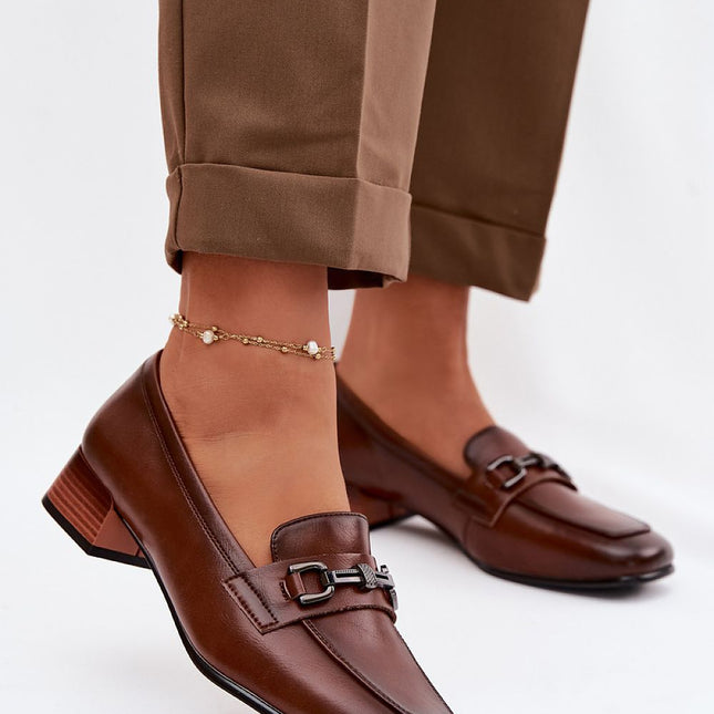 Step in Style Professional Heeled Low Shoes with Comfort Fit & Sleek D