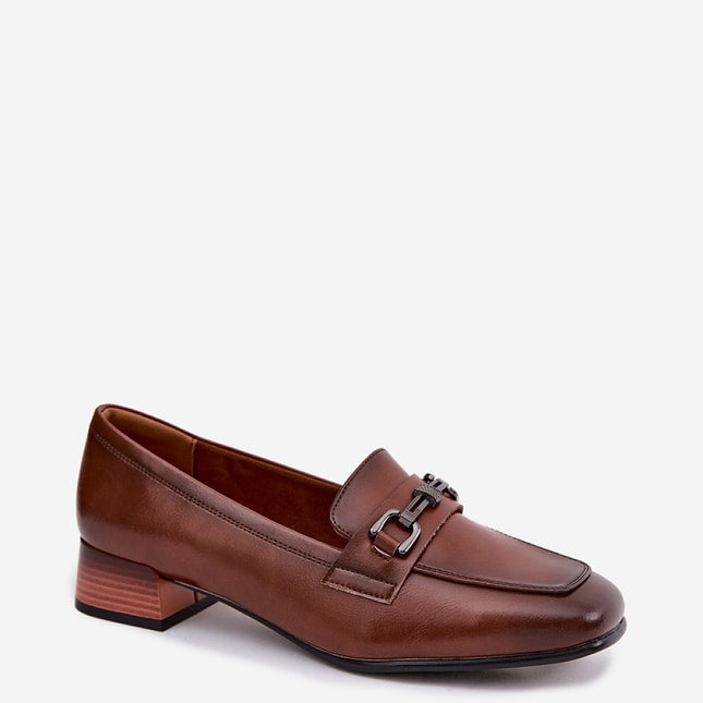 Step in Style Professional Heeled Low Shoes with Comfort Fit & Sleek D