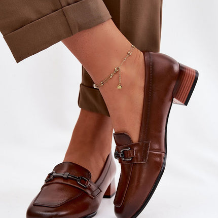 Step in Style Professional Heeled Low Shoes with Comfort Fit & Sleek D