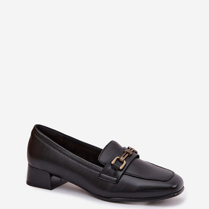 Step in Style Professional Heeled Low Shoes with Comfort Fit & Sleek D