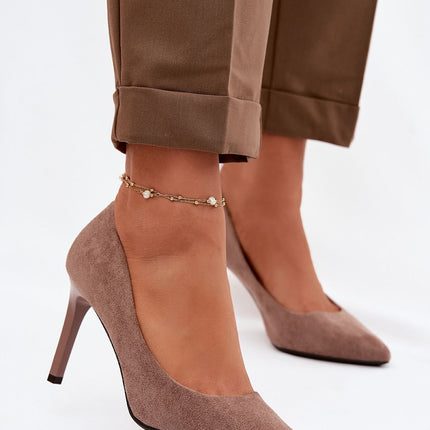 Step in Style Professional High Heels with Cushioned Insole & Elegant