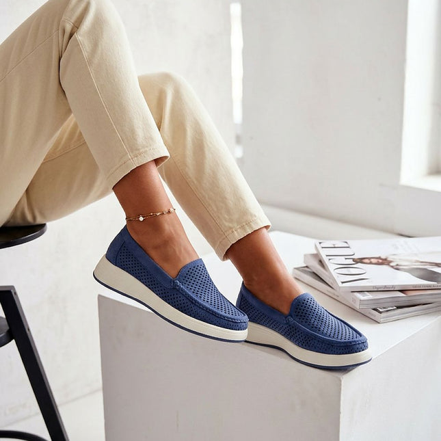 Step in Style Professional Mocassin - Comfortable Slip-On Design, Dura