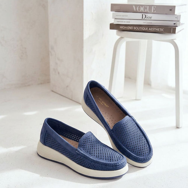 Step in Style Professional Mocassin - Comfortable Slip-On Design, Dura