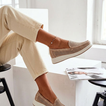 Step in Style Professional Mocassin - Comfortable Slip-On Design, Dura