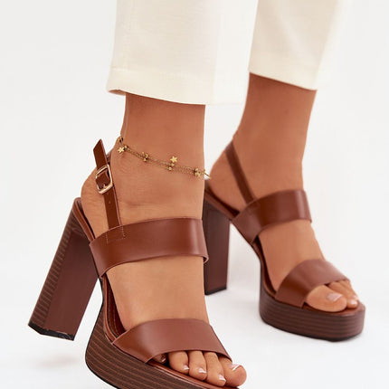 Step in Style Women's Heel Sandals - Comfortable, Stylish Design