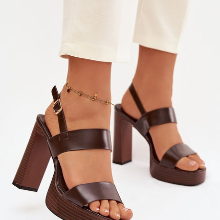 Step in Style Women's Heel Sandals - Comfortable, Stylish Design