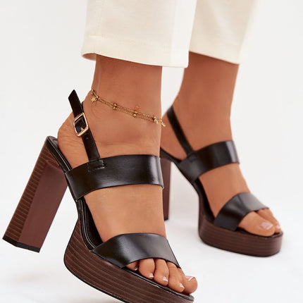 Step in Style Women's Heel Sandals - Comfortable, Stylish Design
