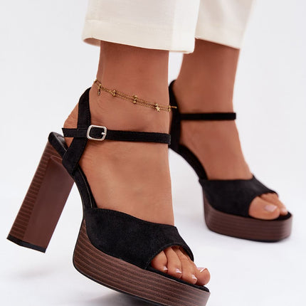 Step in Style Women's Heel Sandals - Comfortable, Elegant Design
