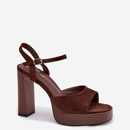 Step in Style Women's Heel Sandals - Comfortable, Elegant Design