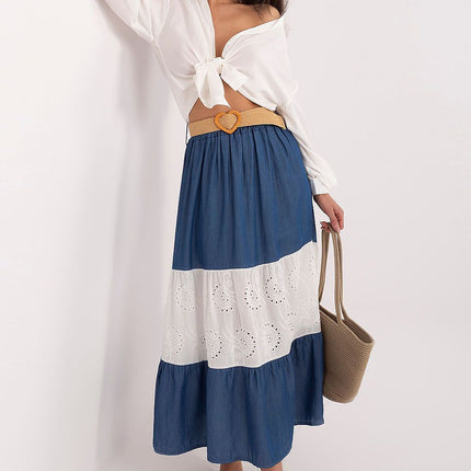 Factory Price Women's Professional A-Line Skirt with Pockets