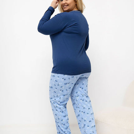  Plus Size Pajamas model 226132 Forever Pink 