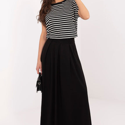 Relevance Women's Professional Long Skirt with Pockets and Stretch Fab