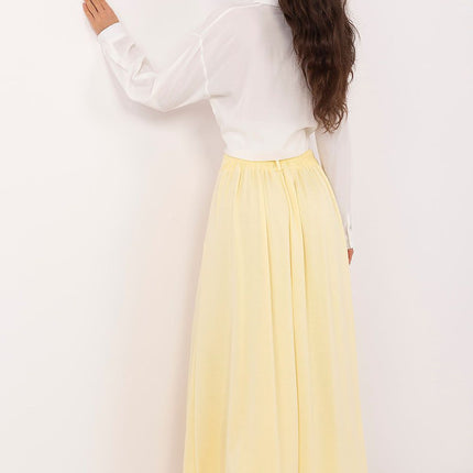 Relevance Women's Professional Long Skirt with Pockets and Stretch Fab
