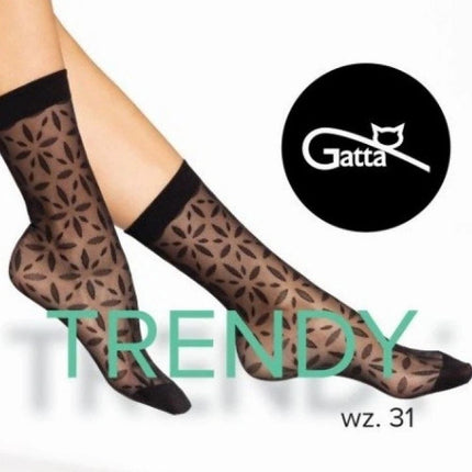 Women's Knee High Socks 20 Den – Subtle Pattern & Comfort Fit - Très Elite