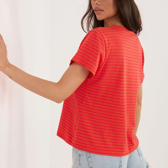 Italy Moda Professional Cotton T-Shirt - Soft Fabric, Classic Fit