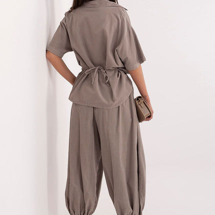 Italy Moda Professional Corduroy Trousers with Stretch & Comfort Fit