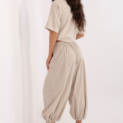 Italy Moda Professional Corduroy Trousers with Stretch & Comfort Fit