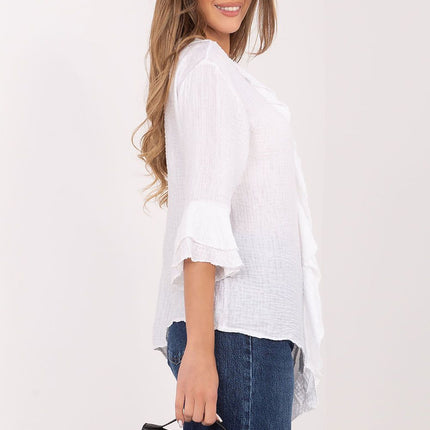 Italy Moda Professional Long Sleeve Shirt - Breathable Fabric, Classic